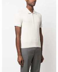 hellbeige Polohemd von Thom Browne