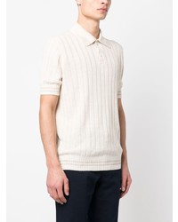 hellbeige Polohemd von Brunello Cucinelli