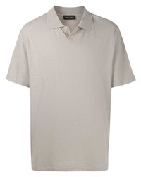 hellbeige Polohemd von Roberto Collina