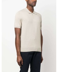 hellbeige Polohemd von Canali