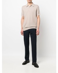 hellbeige Polohemd von Brioni