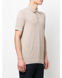 hellbeige Polohemd von Brioni