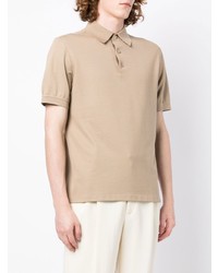 hellbeige Polohemd von Brioni