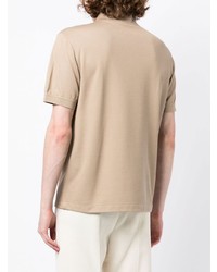 hellbeige Polohemd von Brioni