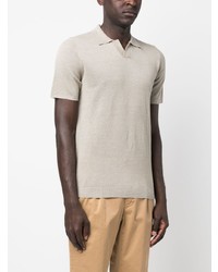 hellbeige Polohemd von Roberto Collina