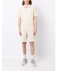 hellbeige Polohemd von Man On The Boon.