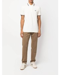 hellbeige Polohemd von Fred Perry