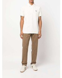 hellbeige Polohemd von Fred Perry