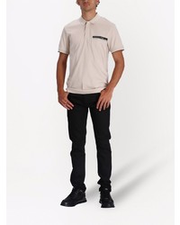 hellbeige Polohemd von BOSS