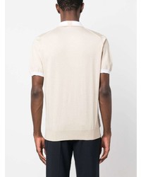 hellbeige Polohemd von Kiton