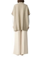 hellbeige Poncho von Comma