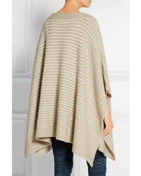 hellbeige Poncho von The Elder Statesman