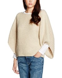 hellbeige Poncho von Stefanel