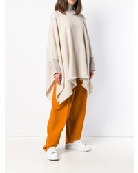 hellbeige Poncho von Agnona