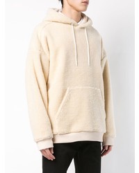 hellbeige Pullover mit einem Kapuze von Givenchy