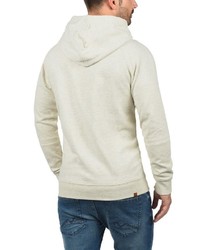 hellbeige Pullover mit einem Kapuze von BLEND