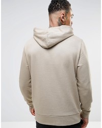 hellbeige Pullover mit einem Kapuze von Asos