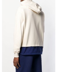 hellbeige Pullover mit einem Kapuze von Marni