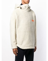 hellbeige Pullover mit einem Kapuze von Napapijri