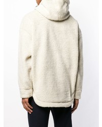 hellbeige Pullover mit einem Kapuze von Napapijri