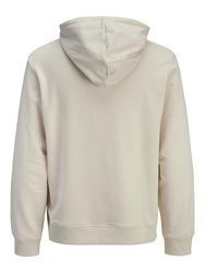 hellbeige Pullover mit einem Kapuze von Jack & Jones