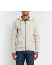 hellbeige Pullover mit einem Kapuze von Polo Ralph Lauren