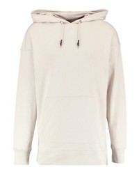 hellbeige Pullover mit einem Kapuze von New Look