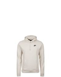 hellbeige Pullover mit einem Kapuze von Nike Sportswear
