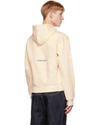 hellbeige Pullover mit einem Kapuze von NAMESAKE