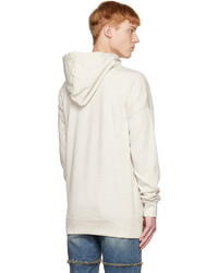 hellbeige Pullover mit einem Kapuze von Isabel Marant