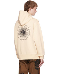 hellbeige Pullover mit einem Kapuze von Sunflower