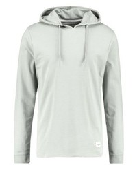 hellbeige Pullover mit einem Kapuze von ONLY & SONS