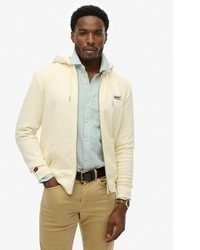 hellbeige Pullover mit einem Kapuze von Superdry