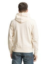 hellbeige Pullover mit einem Kapuze von Tom Tailor