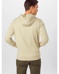 hellbeige Pullover mit einem Kapuze von Urban Classics