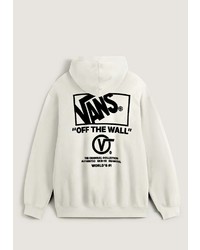 hellbeige Pullover mit einem Kapuze von Vans