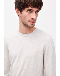 hellbeige Pullover mit einem Rundhalsausschnitt von Armedangels