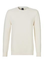 hellbeige Pullover mit einem Rundhalsausschnitt von AUTHENTIC LE JOGGER