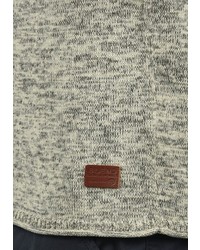hellbeige Pullover mit einem Rundhalsausschnitt von BLEND