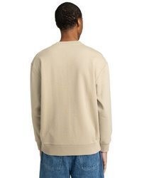 hellbeige Pullover mit einem Rundhalsausschnitt von Element