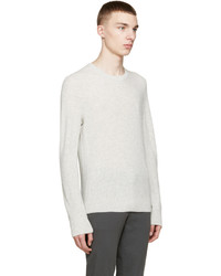 hellbeige Pullover mit einem Rundhalsausschnitt von rag & bone