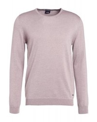 hellbeige Pullover mit einem Rundhalsausschnitt von JOOP!