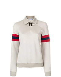 hellbeige Pullover mit einem Rundhalsausschnitt von JW Anderson