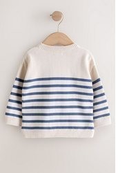 hellbeige Pullover mit einem Rundhalsausschnitt von next