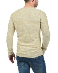 hellbeige Pullover mit einem Rundhalsausschnitt von Redefined Rebel