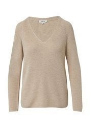 hellbeige Pullover mit einem V-Ausschnitt von s.Oliver