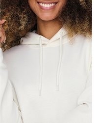 hellbeige Pullover mit einer Kapuze von Only Play