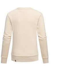 hellbeige Pullover mit einer Kapuze von REPUBLIX
