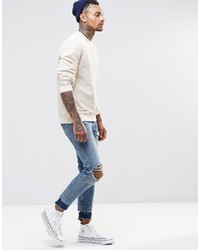 hellbeige Pullover von Asos