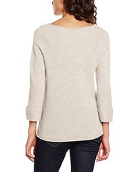 hellbeige Pullover von Comma